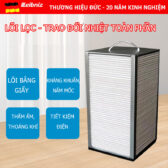 LÕI LỌC – TRAO ĐỔI NHIỆT TOÀN PHẦN LEIBNIZ  Phụ kiện chính hãng – Tương thích toàn bộ dòng quạt HRV/ERV Leibniz
