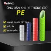 Ống gió HDPE LEIBNIZ – 2 lớp, Chất liệu mới 100%, Chất lượng tốt, Khả năng uốn cong và Kháng khuẩn